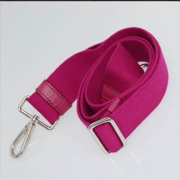 Prada Pink and Silver Crossbody Bag And Pouch - Picture 10 of 16